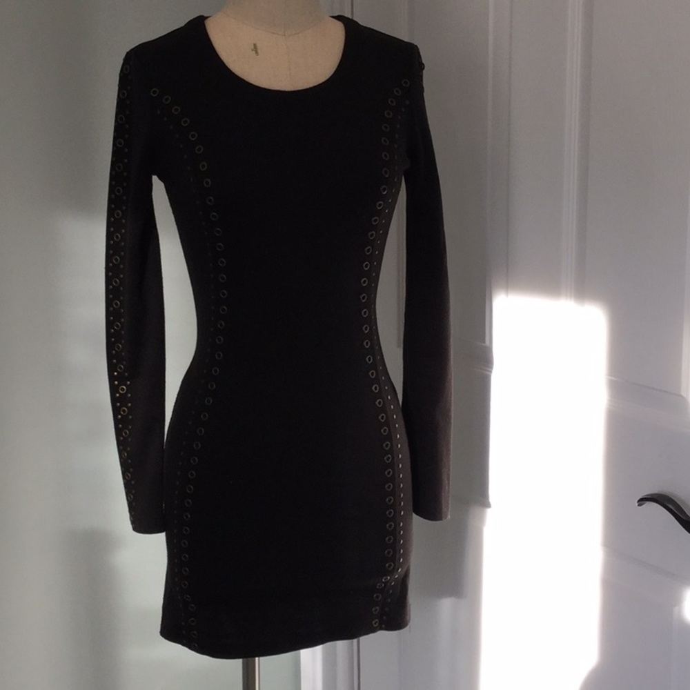 Sexy long sleeve body in dress